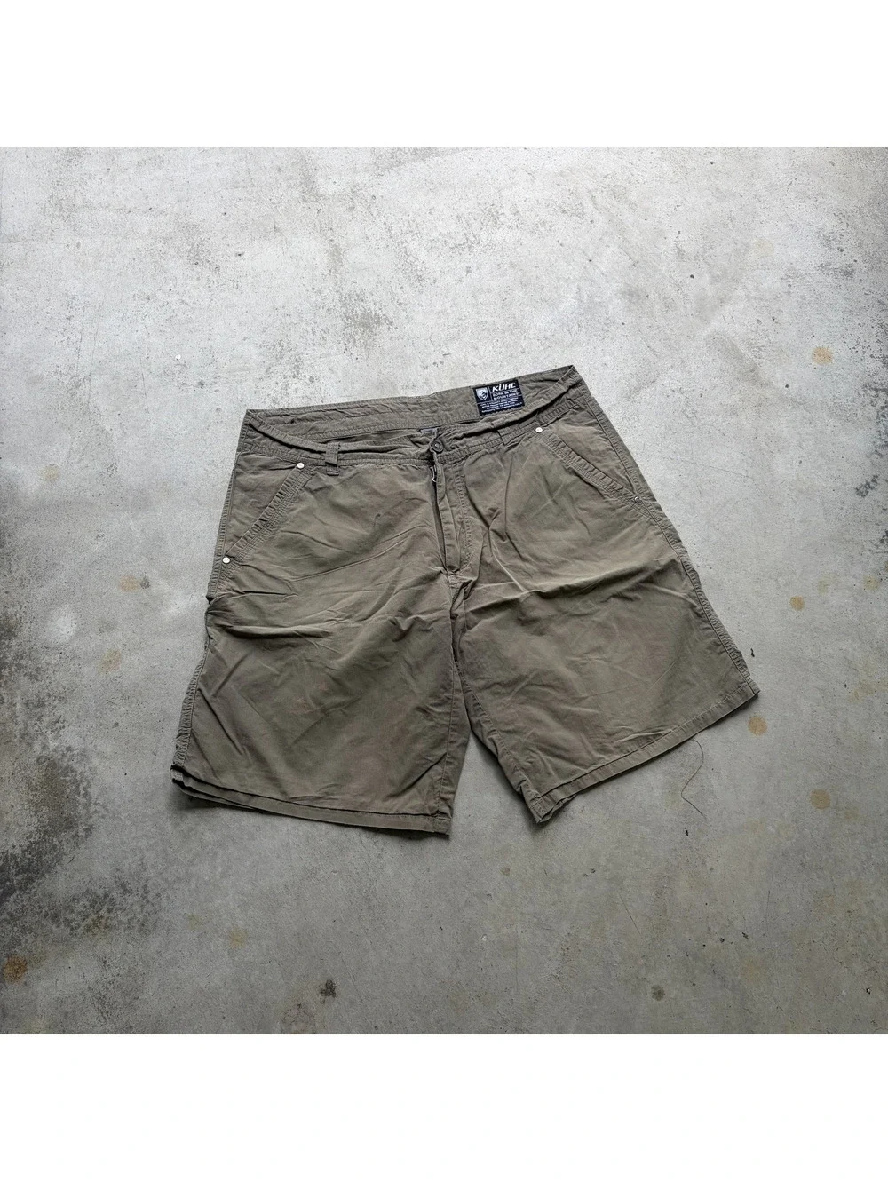 Kühl Men's Outdoor Shorts Size 36 Olive Green